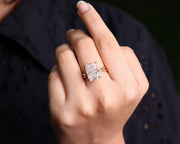 6 CT Radiant Cut Lab Grown Diamond Solitaire Engagement Ring, Wedding Ring, IGI Certified Radiant Diamond Ring,Anniversary Ring