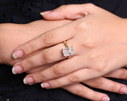 6 CT Radiant Cut Lab Grown Diamond Solitaire Engagement Ring, Wedding Ring, IGI Certified Radiant Diamond Ring,Anniversary Ring