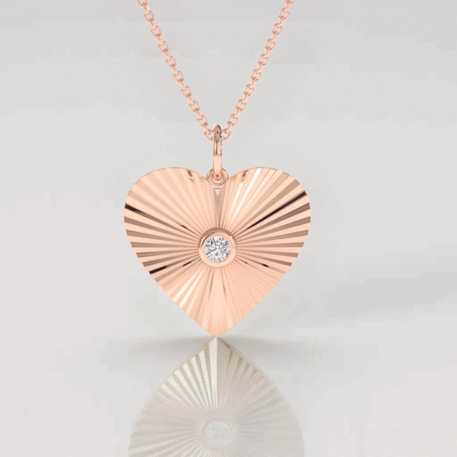 Gold Plated Pendant Necklace, Heart Pendant Necklace , Gold Plated Necklace, Necklace, Jewelry, Necklaces for Women, Gifts for Her