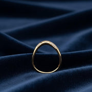 0.20 Carat Lab Grown Diamond Wedding Band, 14k Gold Anniversary Ring