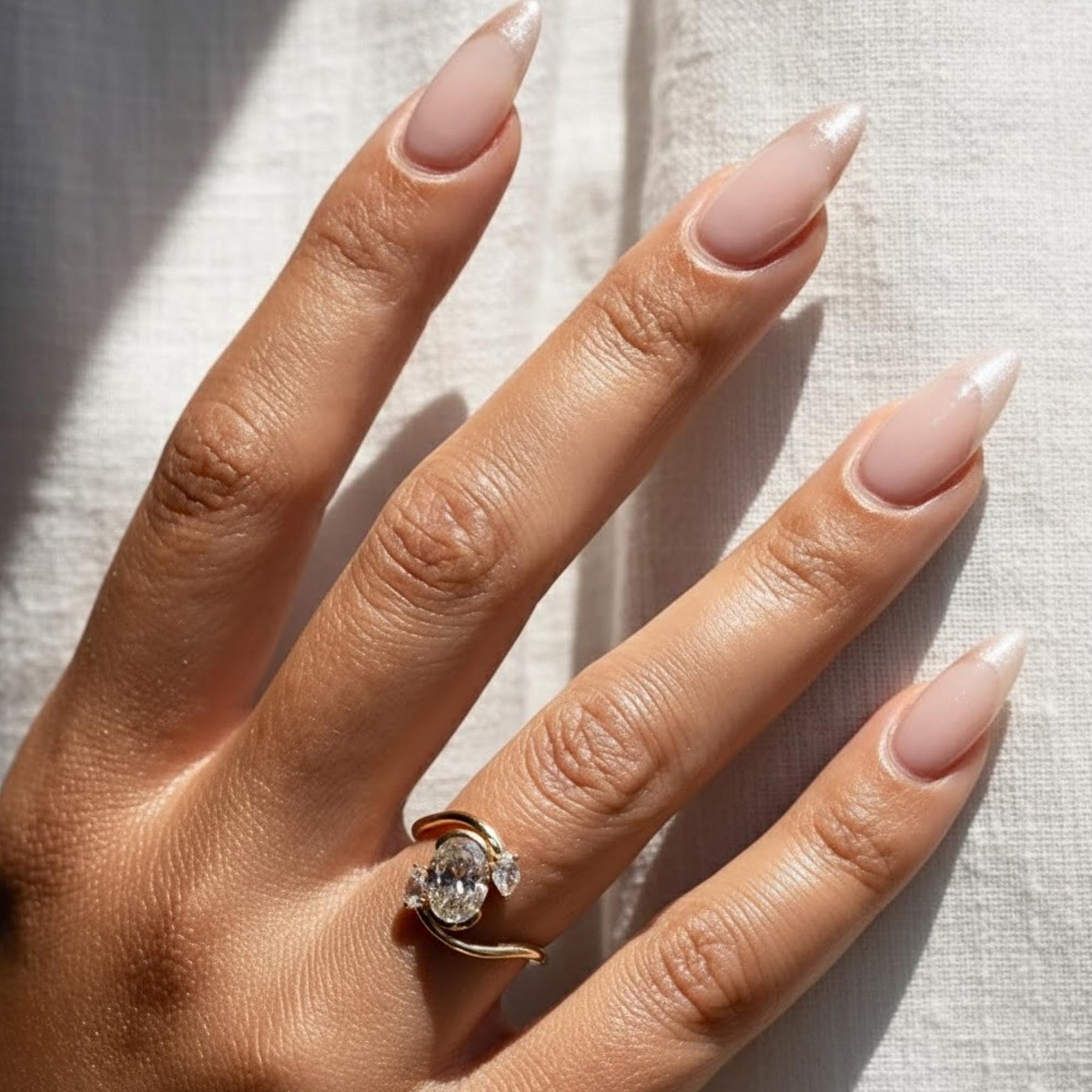 Oval Three Stone Engagement Ring, 2.00 TCW Oval Cut Lab Grown Diamond Ring,Wedding Ring For Women,Trilogy Ring For Her,Anniversary Gift Ring