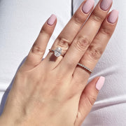 1.5 CT carat Oval solitaire diamond ring, IGI CERTIFIED Lab Grown Diamond, 10K/14K Solid Gold Ring