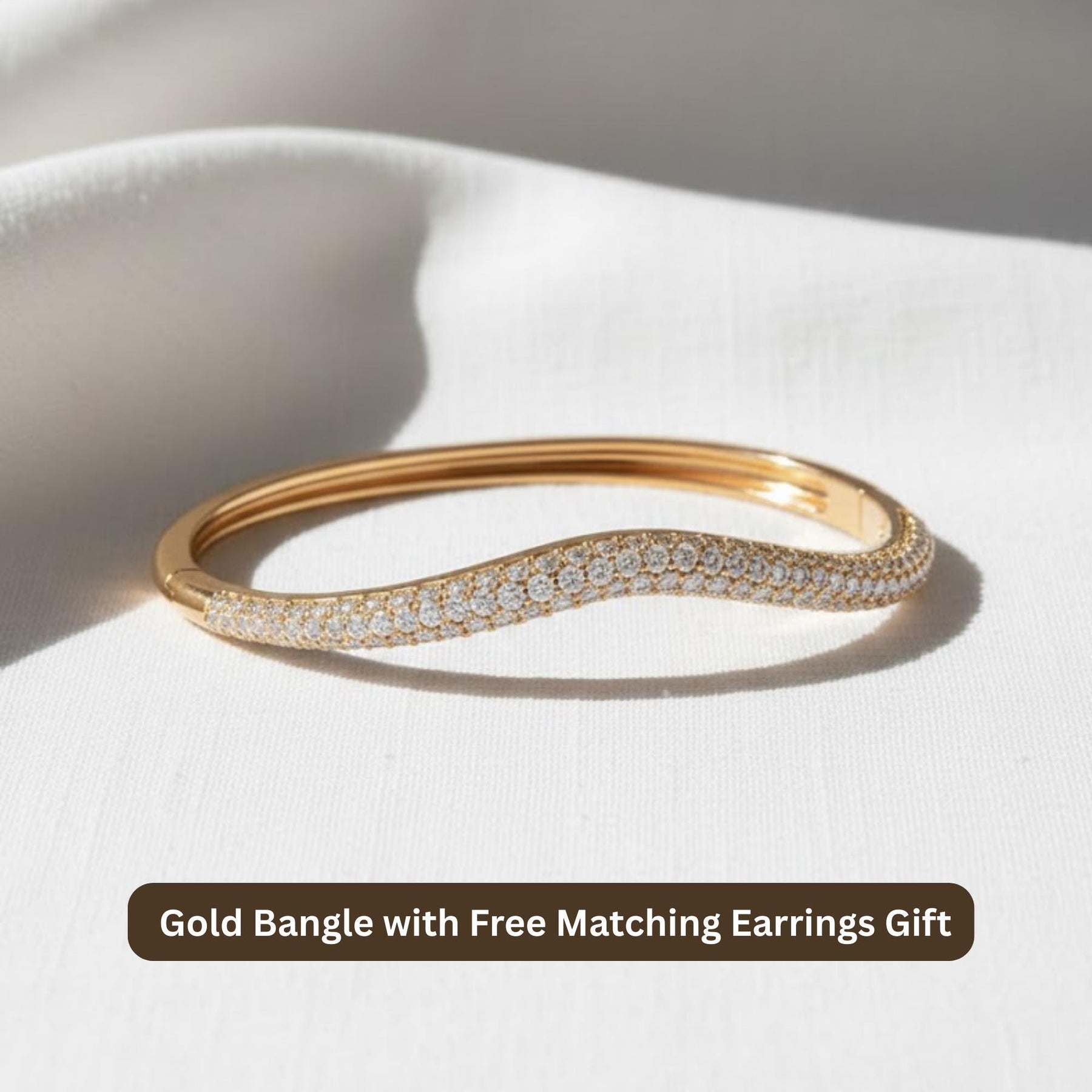 Statement Diamond Bangle Bracelet, 14k Gold Triple Row 2.00 ctw Diamond Bangle Bracelet, Round Diamond Bangle Bracelet, Stackable Bracelet