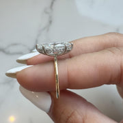 Marquise Lab Grown Diamond Ring , 3 CT F VS1 Diamond Engagement Ring , Lab Marquise Diamond Ring , Lab Diamond Ring , Marquise Ring